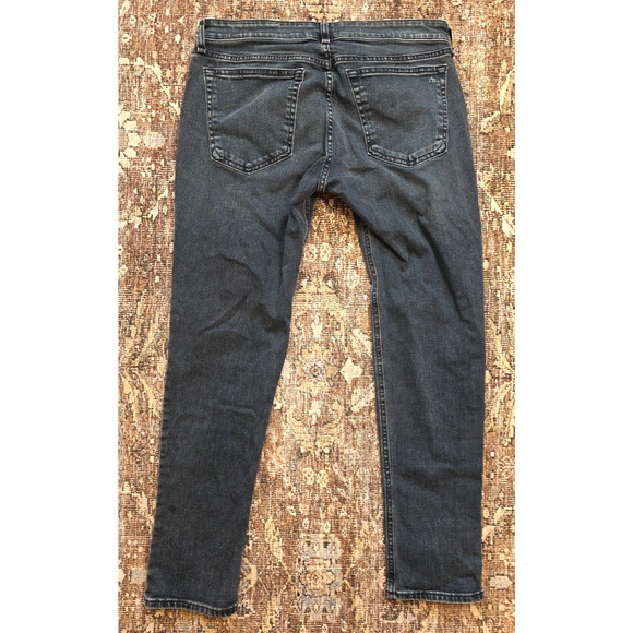 Rag & Bone Dre Low Rise Slim Boyfriend Jeans Women’s Size 29 Blue Denim - Picture 2 of 10